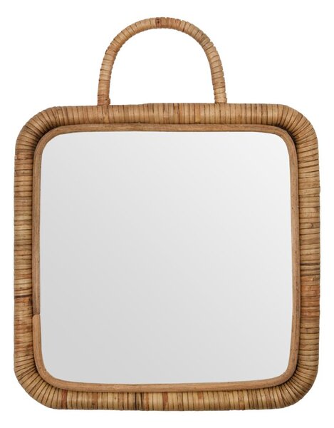 Meraki Baki mirror with frame 28x28 cm Nature