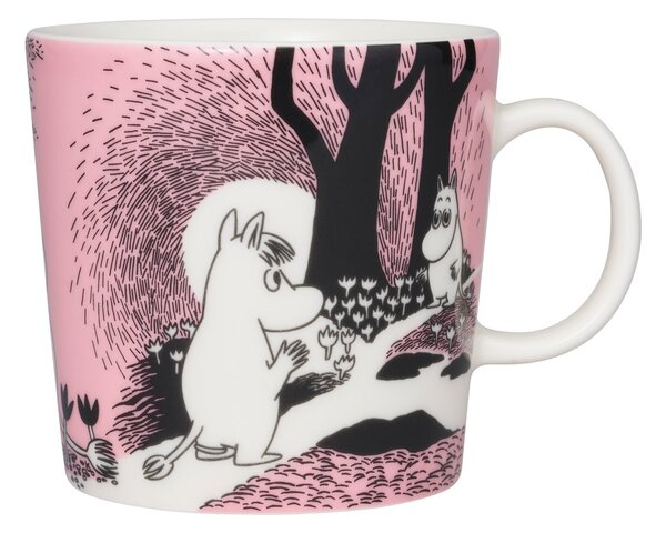 Arabia Moomin love mug 40 cl Pink