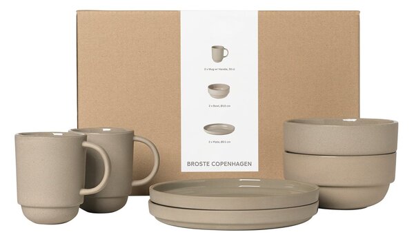 Broste Copenhagen Nordic Bistro dinner set for two 6 pieces