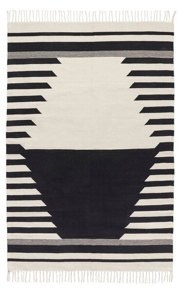 Broste Copenhagen Iselin rug 140x200 cm Black-off white