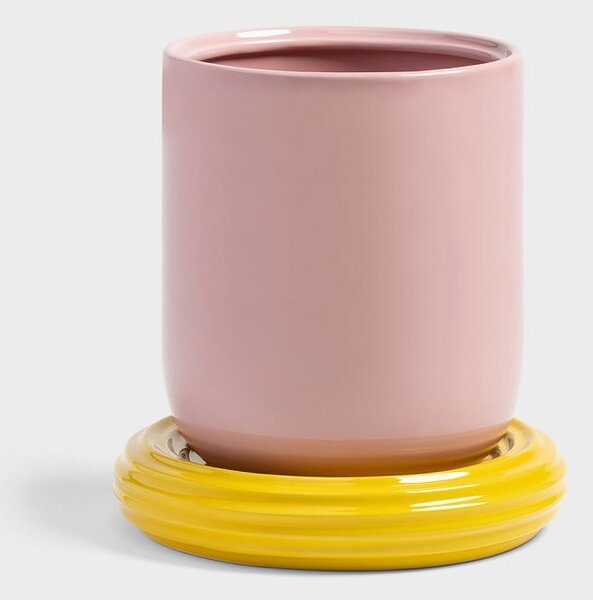 &Klevering Churros pot Ø 19.5 cm Yellow