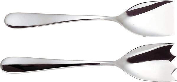 Alessi Nuovo Milano salad utensils Chrome