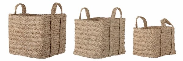 Bloomingville Kayes basket 3-pack Brown