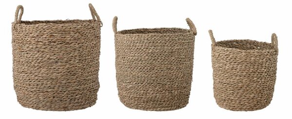 Bloomingville Maisie basket 3-pack Brown