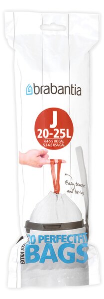 Brabantia PerfectFit waste bag J (20 bags per roll) 20-25 L