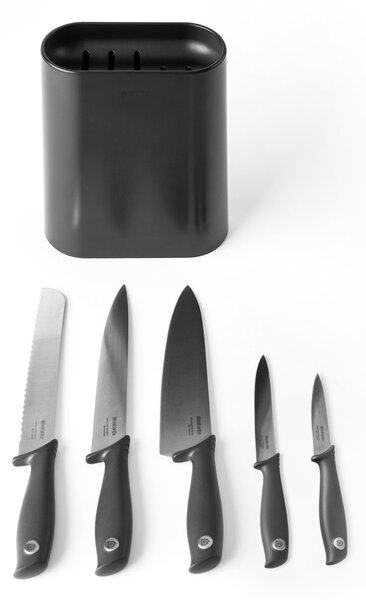 Brabantia Tasty Standing knife Block 5 knives