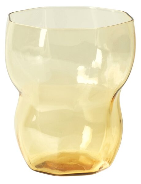 Broste Copenhagen Limfjord Tumbler glass 35cl Amber