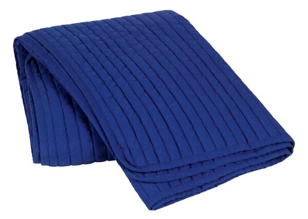 Broste Copenhagen Sena throw cotton 130x180 cm Blue