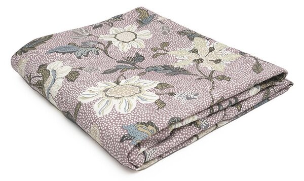 Ceannis Tablecloth 145x250 cm linen Floral pink