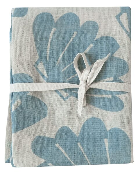 Fine Little Day Shell blanket 120x120 cm Aqua