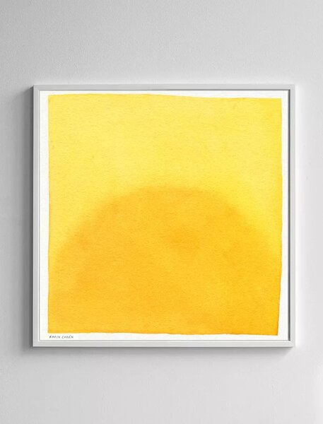 Fine Little Day Morning poster 70x70 cm Yellow