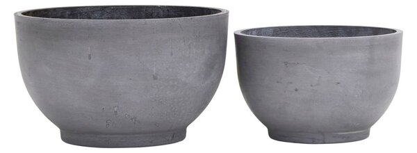 House Doctor Gard pot 2-pack Gray