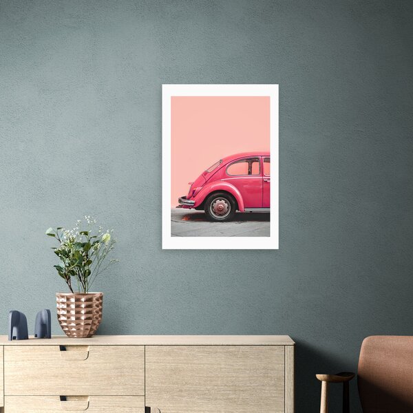 Pink Bug Print Pink