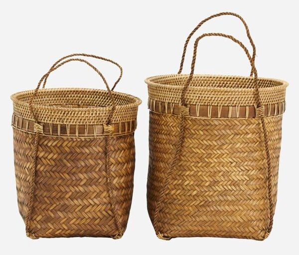 House Doctor Balie storage basket 2-pack Nature