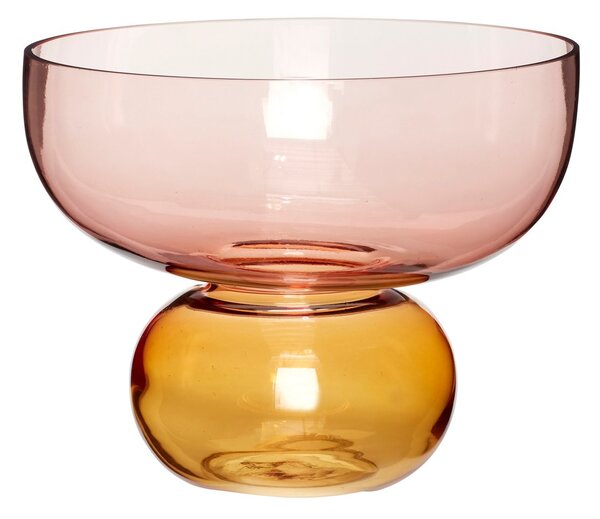 Hübsch Vase Ø25 cm Rose amber