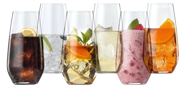 Spiegelau Authentis Casual summerdrinks glasses 6-pack 55 cl Clear