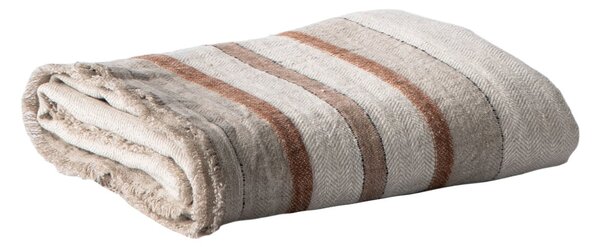 Tell Me More Emilio throw blanket 130x170 cm Linen tan