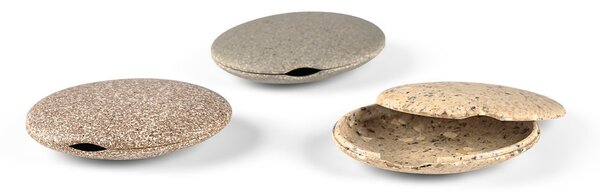 Villa Collection Villa Collection stone figure 11 cm 3-pack Nature