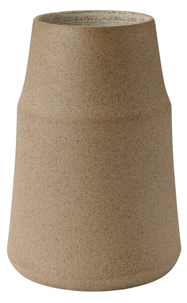 Knabstrup Keramik Clay vase 18 cm Warm sand