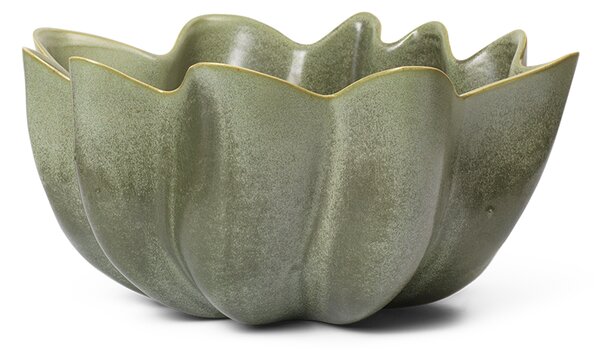 Ferm LIVING Nium bowl Ø22 cm Dark Sage