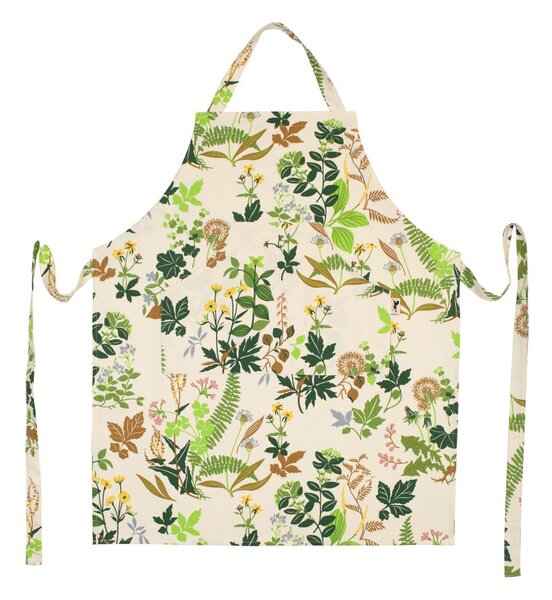 Almedahls Ängsö island apron Multi-beige