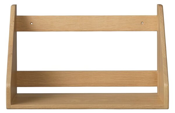 FDB Møbler B5 shelf 21x40 cm Oak nature lacquered