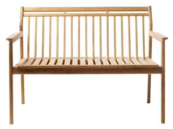 FDB Møbler M12 Sammen 2-seater bench Teak-nature oiled