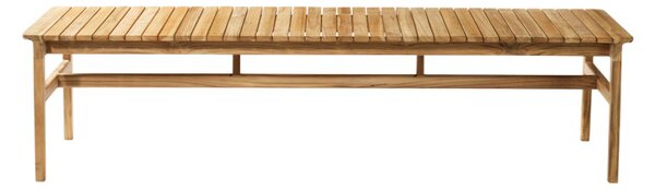 FDB Møbler M10 Sammen 3-seater bench Teak-nature oiled