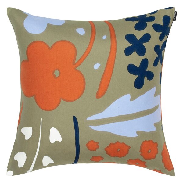 Marimekko Suvi cushion cover 50x50 cm Grey green-dark blue