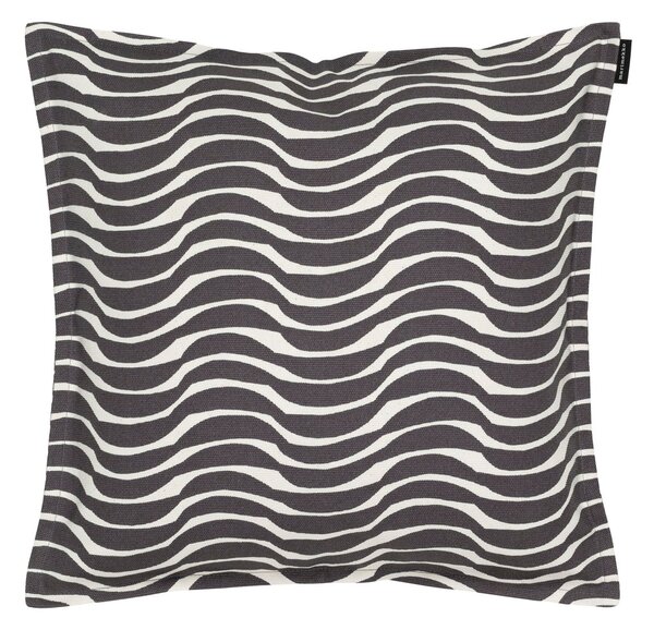 Marimekko Palko cushion cover 40x40 cm Linen-charcoal