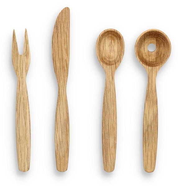 Morsø Foresta tapas set 4 pieces Oak