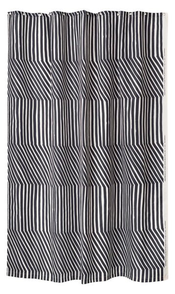 Marimekko Kalasääski shower curtain 180x200 cm Off white-charcoal