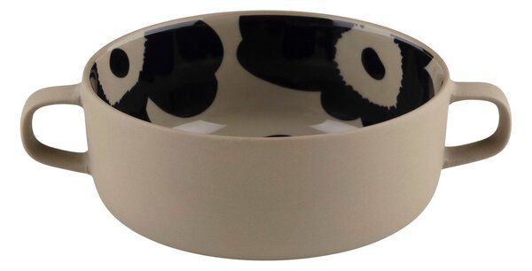 Marimekko Unikko bowl with handle 5 dl Terra-dark blue