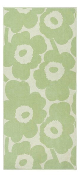 Marimekko Unikko bath towel 70x150 cm Off white-sage