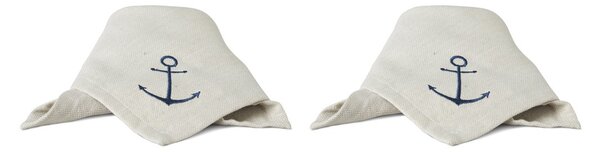 Boel & Jan Sjösala cotton napkin 40x40 cm 2-pack Beige