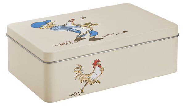 Muurla Emil Tin Canister 18x12x6 cm Cluck Cluck