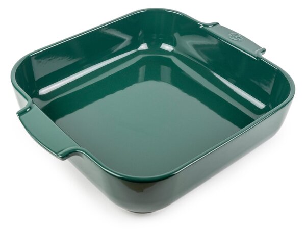 Peugeot Appolia Ceramic Dish 32x40 cm Forest green