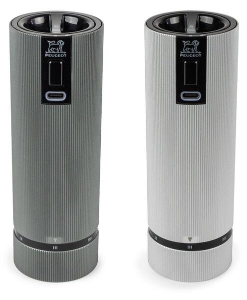 Peugeot Line Electric Spice Grinder 2-pack Carbon-aluminium