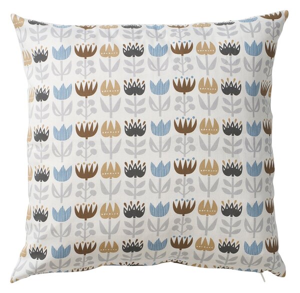 Klippan Yllefabrik Tulip Cushion Cover 45x45 cm Grey