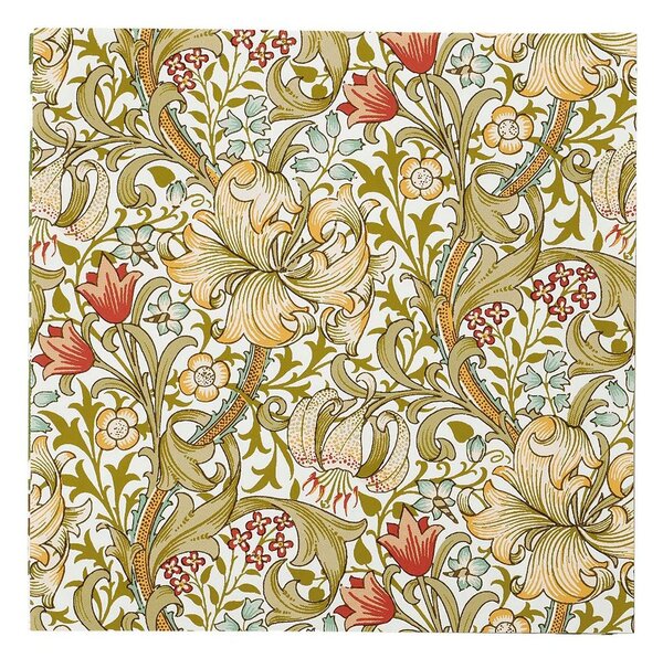 Klippan Yllefabrik Golden Lily Napkin 33x33 cm 20-pack Multi