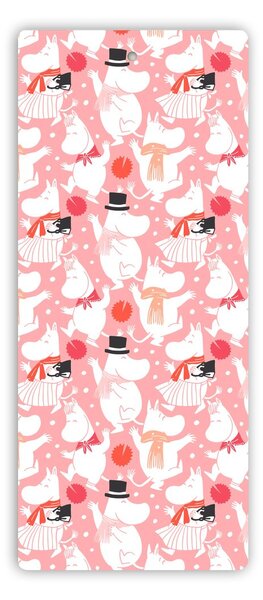 Opto Design Moomin celebration serving board 40x17 cm White-pink