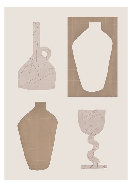 Paper Collective Vessel 01 poster 50x70 cm