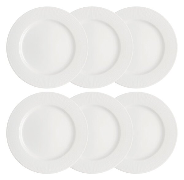 Rörstrand Swedish Grace plate 27 cm 6-pack snow (white) snow (white)