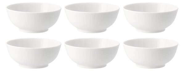 Rörstrand Swedish Grace bowl 30 cl, 6-pack snow (white) snow (white)