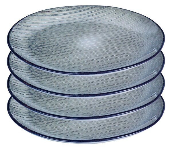 Broste Copenhagen Nordic sea plate 4-pack Ø 20 cm Ø 20 cm