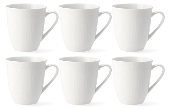 Rörstrand Swedish Grace mug 50 cl, 6-pack snow (white) snow (white)