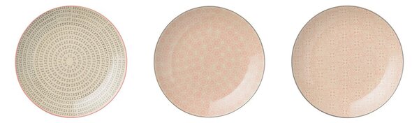 Bloomingville Cécile plate 3 pieces Ø 20 cm Ø 20 cm