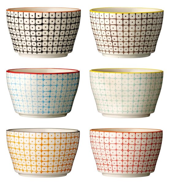 Bloomingville Carla bowl 11 cm 6-pack multi