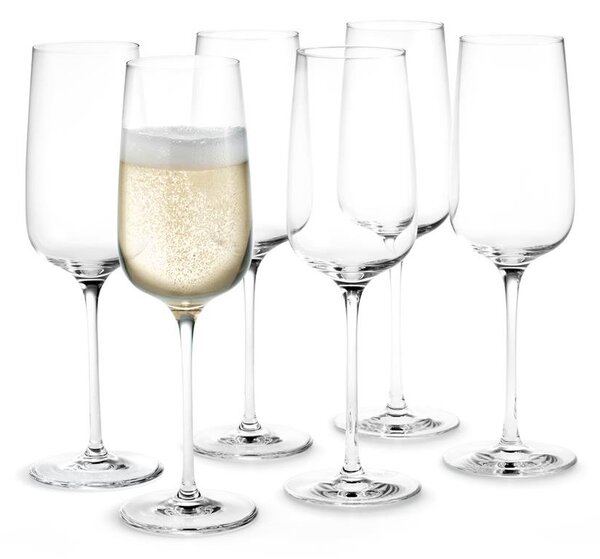 Holmegaard Bouquet champagne glass 6-pack 29 cl 29 cl