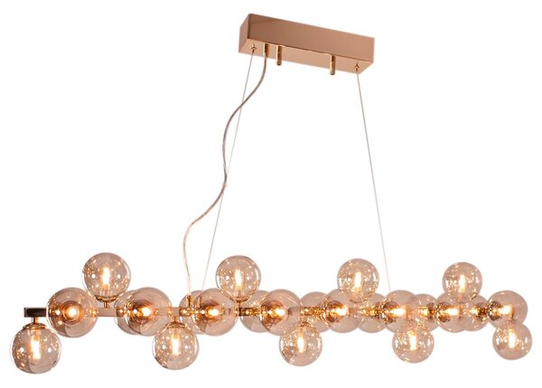 By Rydéns Splendor Bar ceiling lamp gold-amber